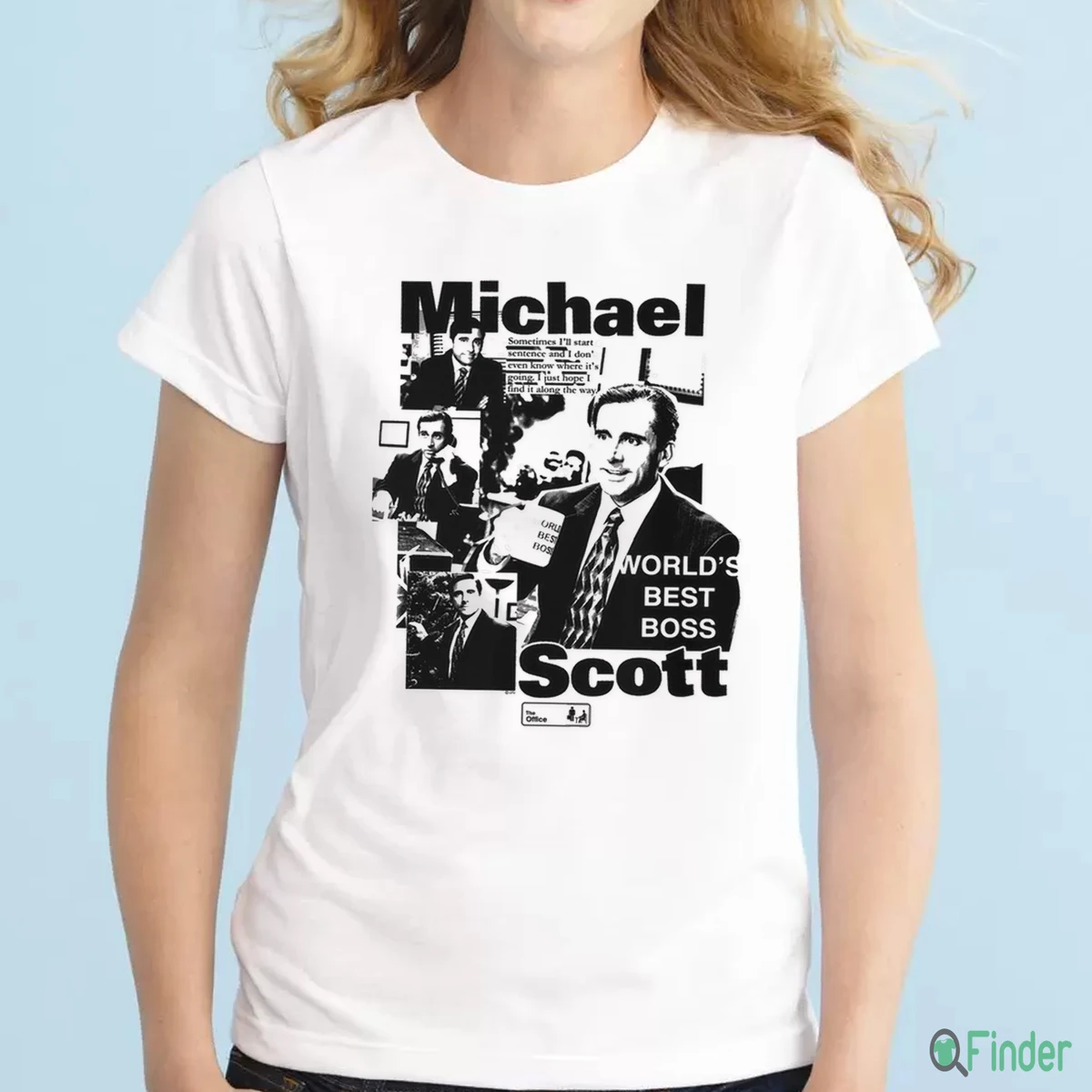 Michael Scott World'S Best Boss The Office T-Shirt - Product Image