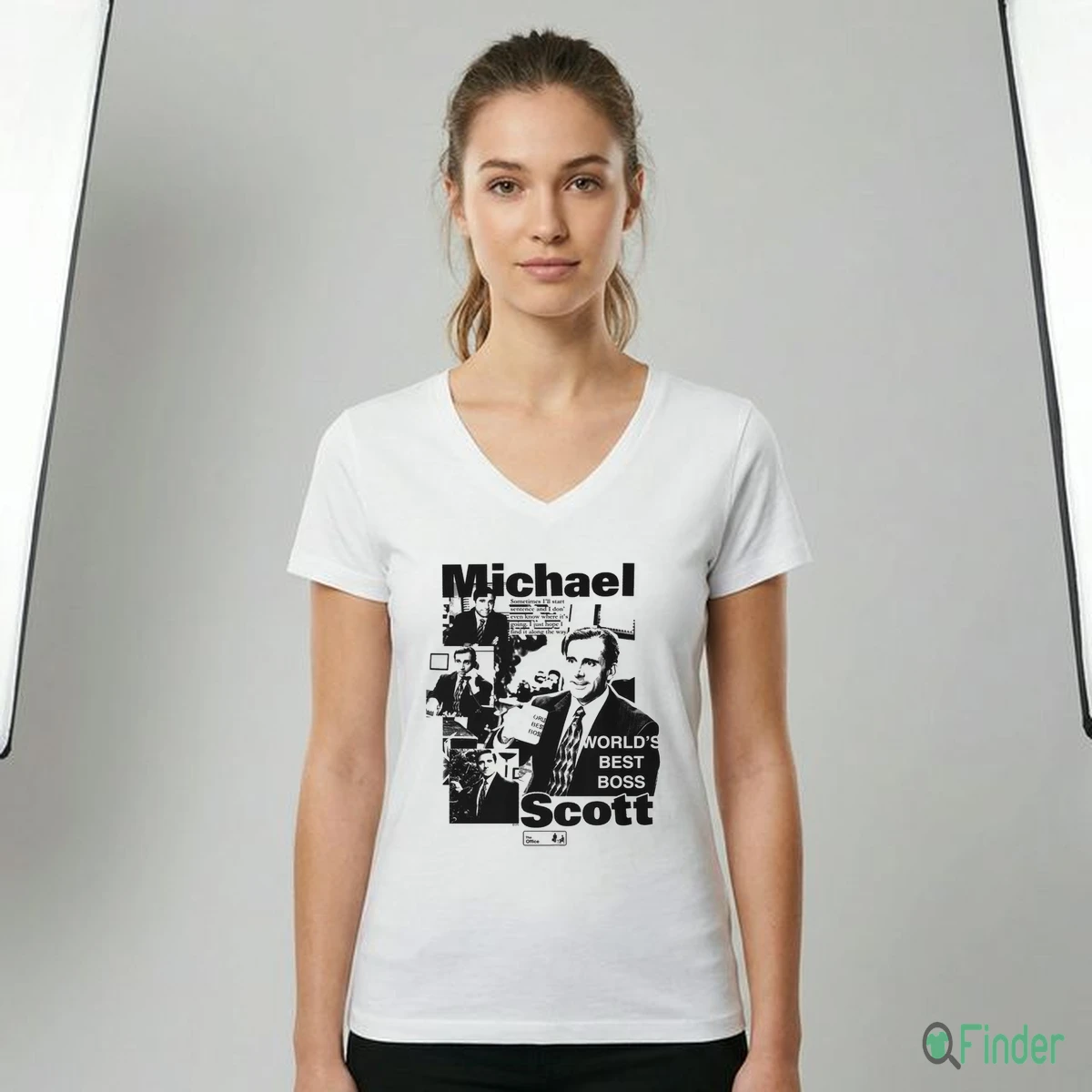 Michael Scott World'S Best Boss The Office T-Shirt - Design Preview