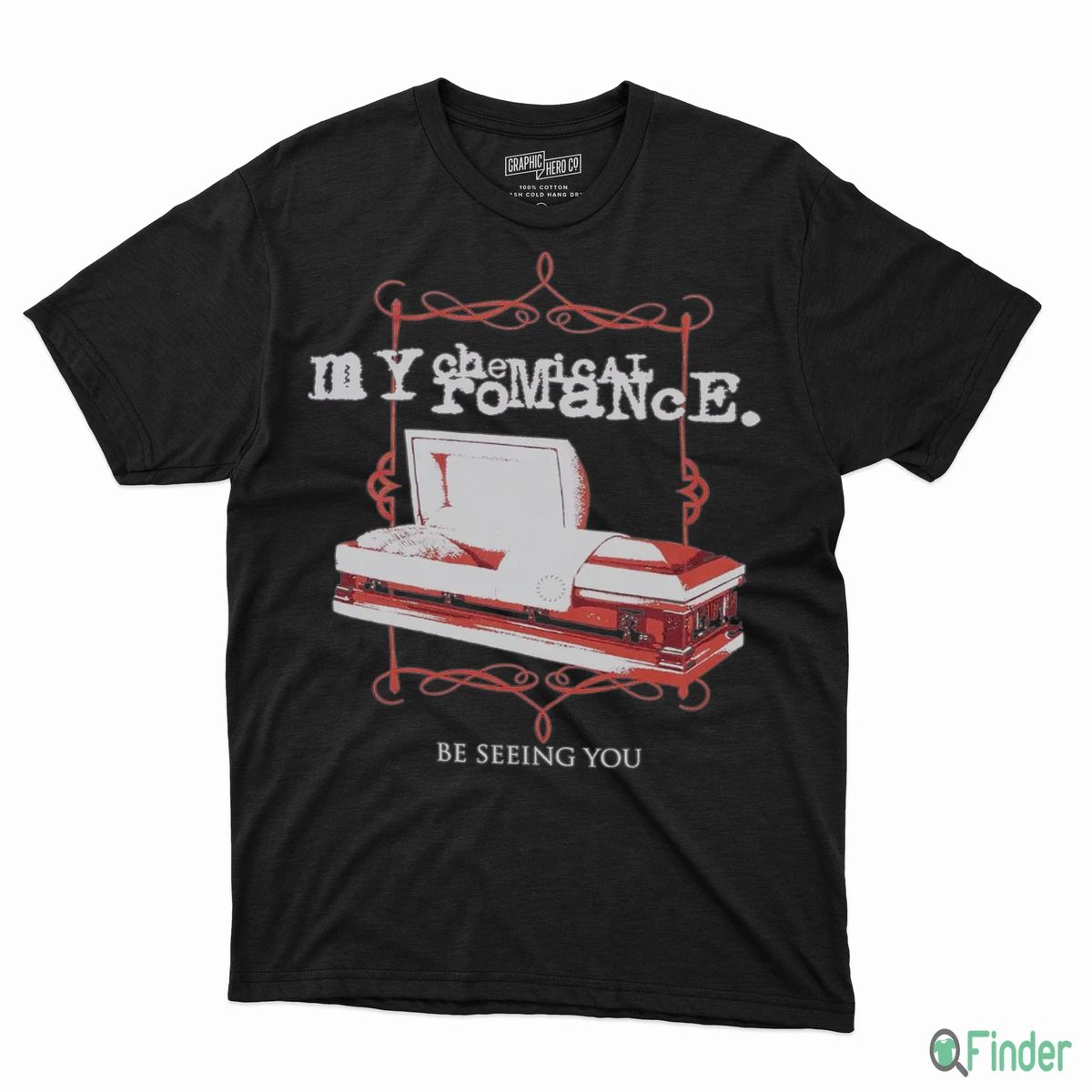 My Chemical Romance Be Seeing You Coffin Girls T Shirt - Product Image