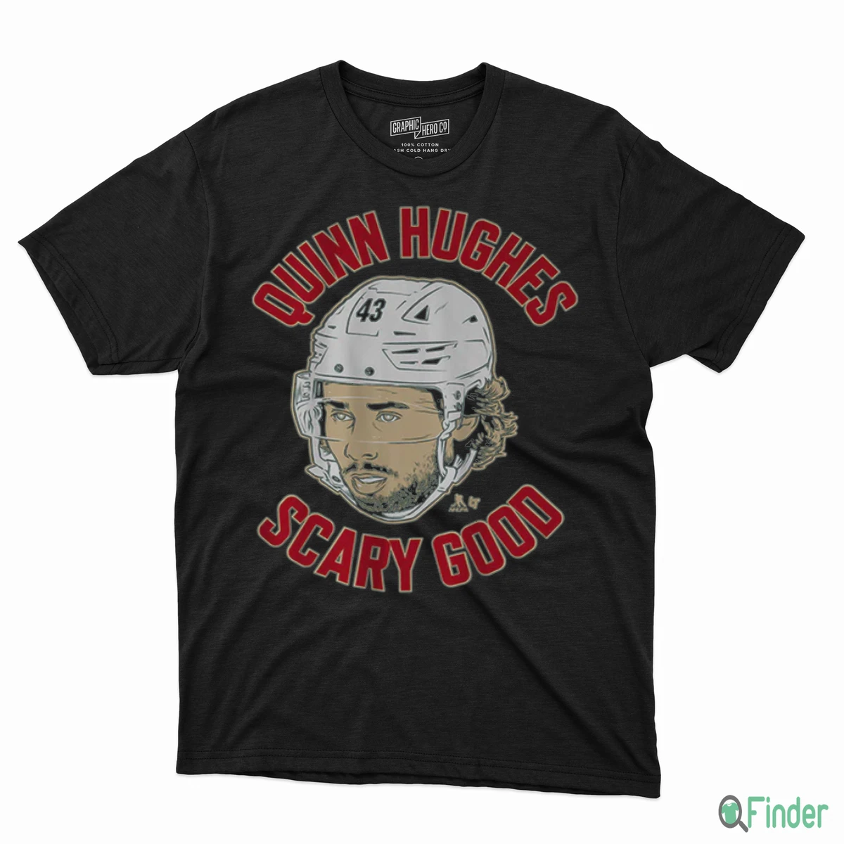 Quinn Hughes Ghost Eyes Shirt - Product Image