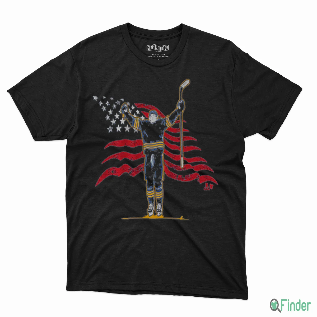 Tage Thompson Stars & Stripes Superstar Pose Shirt - Product Image