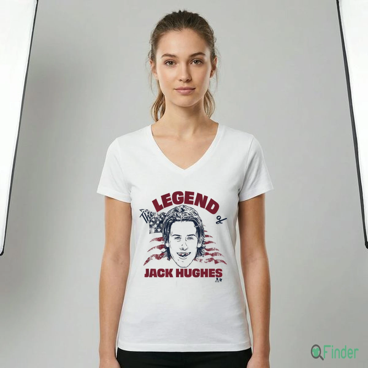 The Legend Of Jack Hughes Shirt - Design Preview