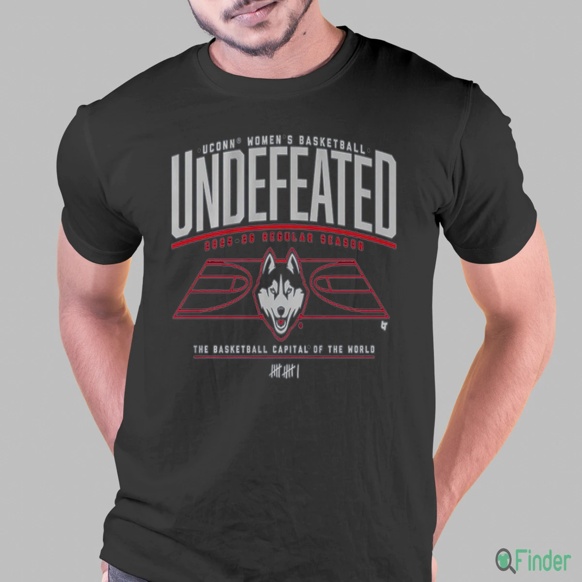 UConn Huskies WBB Undefeated Shirt - Product Image