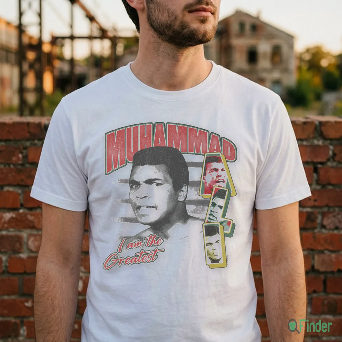 I Am The Greatest Collage Muhammad Ali T-Shirt - Product Image