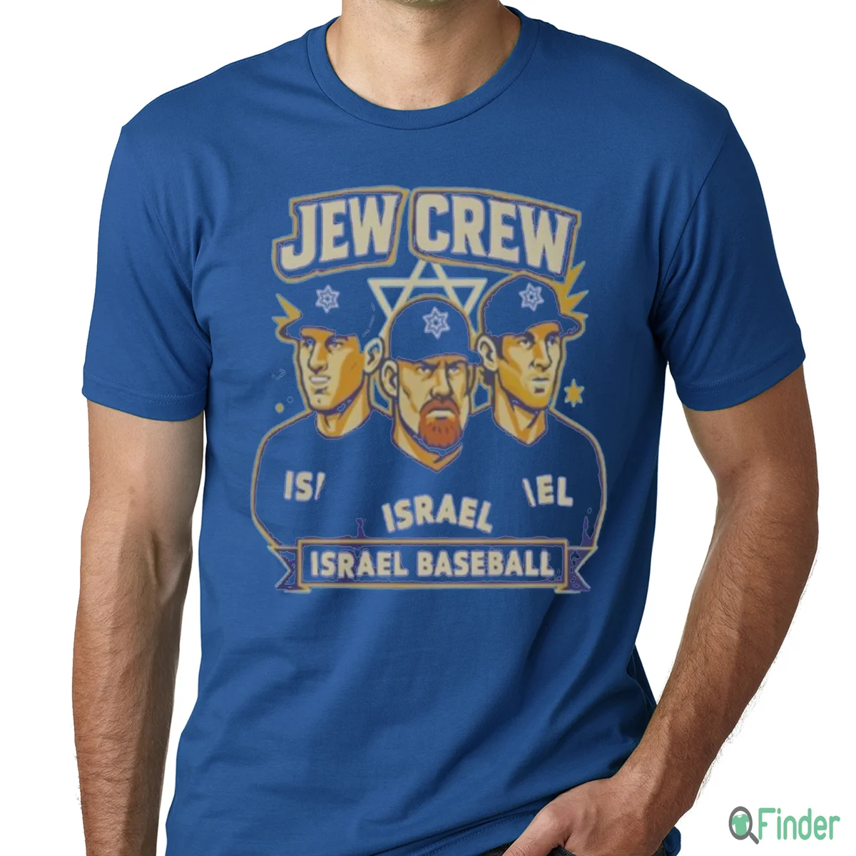 Jew Crew Israbel Baseball Shirt - Product Image
