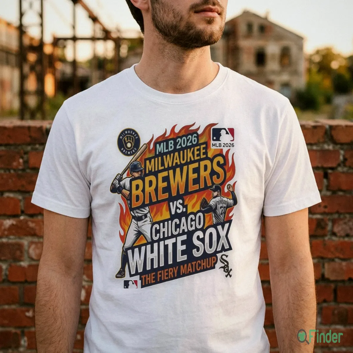 Official Milwaukee Brewers Vs. Chicago White Sox MLB Schedule 2026 Shirt