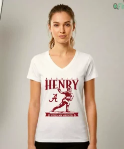 alabama football derrick henry heisman trophy shirt 2