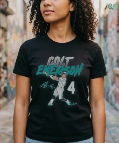 colt emerson slugger swing number shirt 2