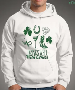 drinks well with others cute baby shirt 3