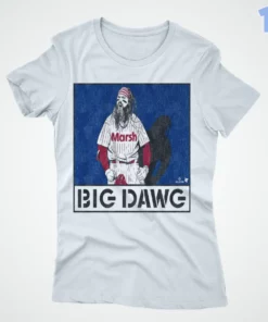 official brandon marsh big dawg graphic shirt 3