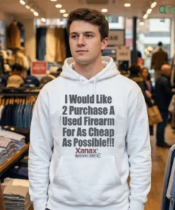 official i would like 2 purchase a used firearm for as cheap as possible shirt 3