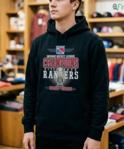 official kitchener rangers ohl champions 2025 2026 locker room shirt 4