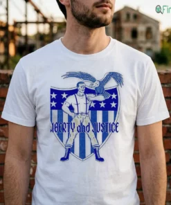 official liberty and justice the eagle and the shield shirt 2