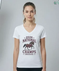 official virginia tech hokies 2026 national champs dressage horse shirt 2