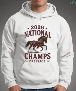 official virginia tech hokies 2026 national champs dressage horse shirt 3