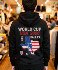 officila dallas texas host 2026 world cup usa soccer shirt 3