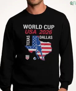 officila dallas texas host 2026 world cup usa soccer shirt 4