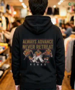 vegas hockey always advance never retreat shirt 3