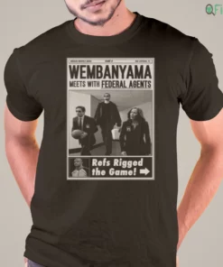 wembanyama x files style federal agents san antonio basketball shirt 1