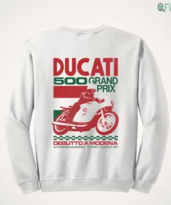 500 grand prix modena 1971 ducati oversized t shirt 4
