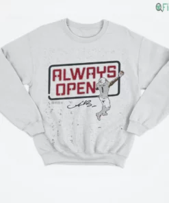 a.j. brown always open new england shirt 4