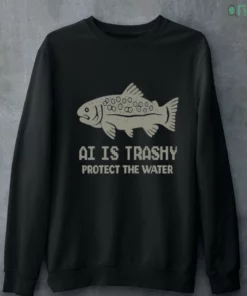 ai is trashy protect the water t shirt 4