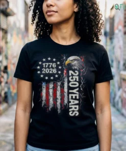 bald eagle usa 250 anniversary tshirt 2