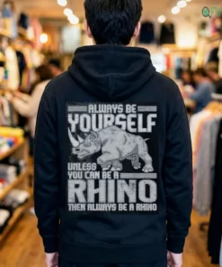 daniel jackson always be yourself unless you can be a rhino shirt 3
