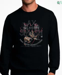 demolition ax smash tag team wht t shirt 4