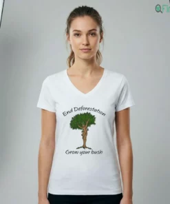 end deforestation grow your bush shirt 2