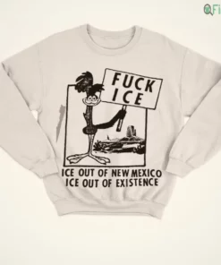 fuck ice out of new mexico road runner cartoon protest shirt 4 1.webp