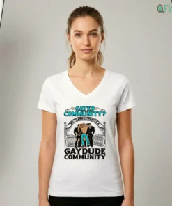 gated community no thanks i prefer a gay dude community shirt 2