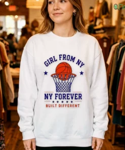 girl from ny ny forever built different basketball graphic t shirt 4