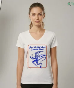 have you had a good sabbath today vintage blue devil demon shirt 2