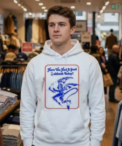 have you had a good sabbath today vintage blue devil demon shirt 3