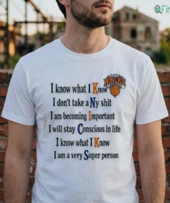 i know what i know acronym new york knicks basketball quote nba finals 2026 shirt 2