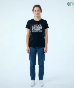 i love eating pussy with my dick shirt 2
