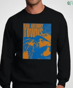karl anthony towns 32 new york knicks champions nba 2026 poster t shirt 4
