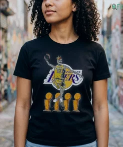 los angeles lakers lebron james 23 skeleton king championship trophy nba shirt 2 1.webp