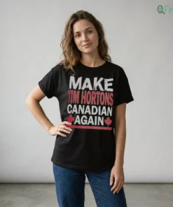 make tim hortons canadian again shirt 2