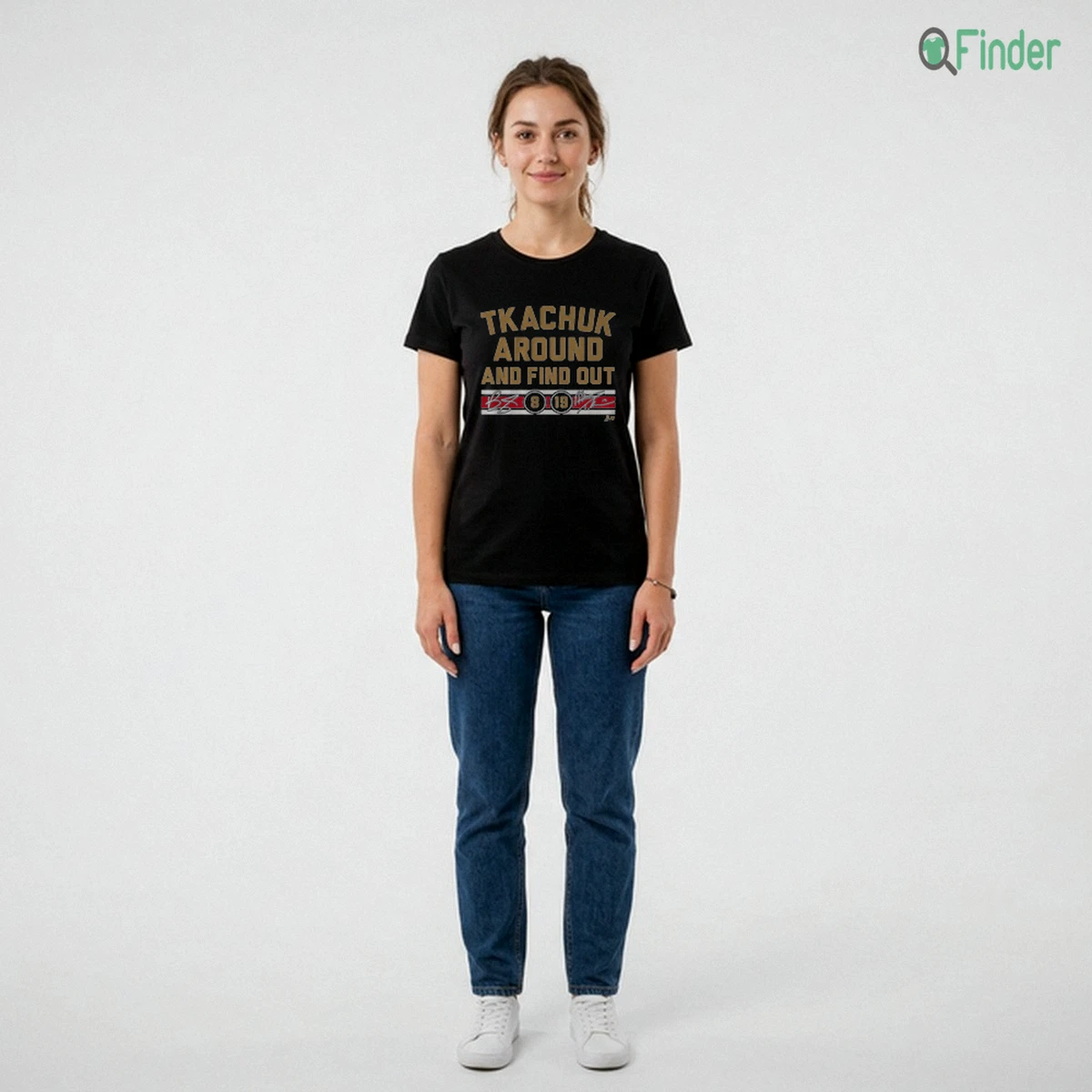 Matthew & Brady Tkachuk Around And Find Out T-Shirt