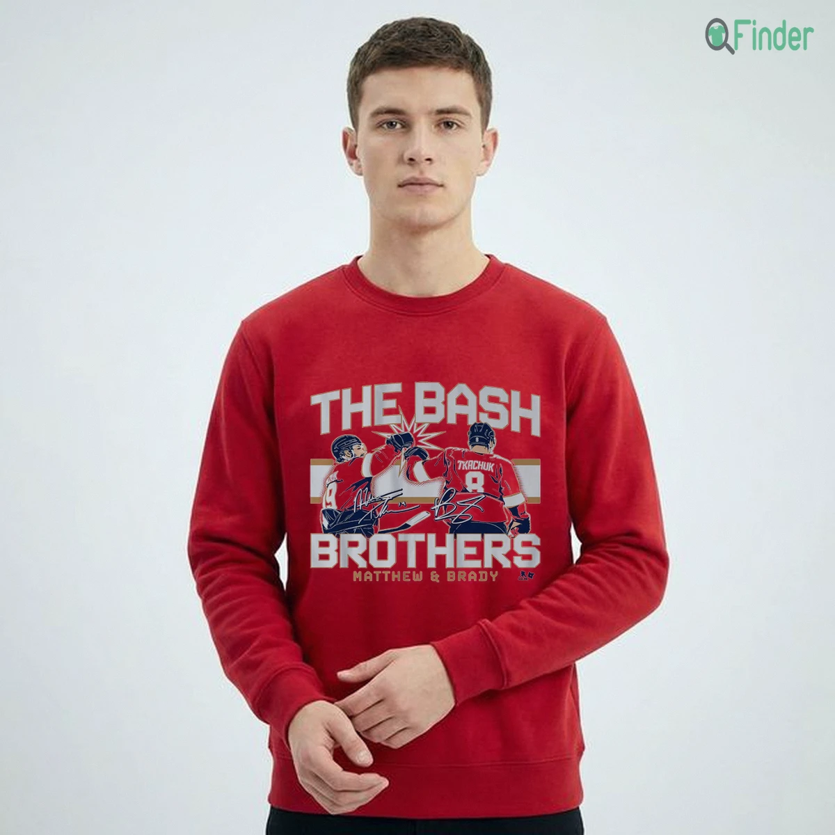 Matthew & Brady Tkachuk The Bash Brothers T-Shirt