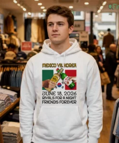 mexico vs. korea rivals for a night friends forever shirt 3