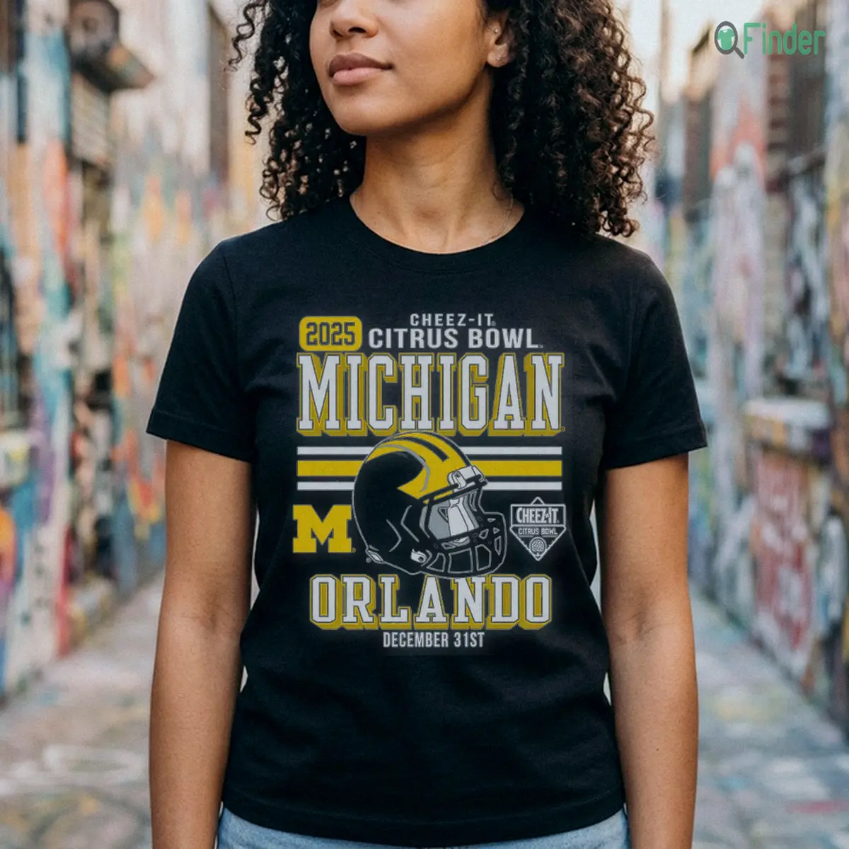 Michigan Wolverines Football Cheez-It Citrus Bowl T-Shirt - Available at q-finder