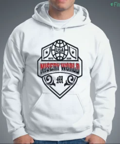 misery world usa estd 2026 shield logo athletic global tour shirt 3 1.webp