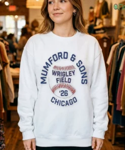 mumford sons 06.11.2026 wrigley field chicago shirt 4