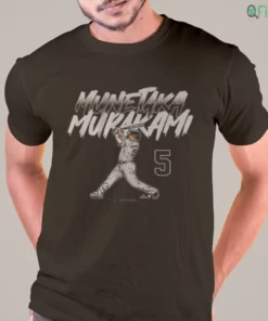 munetaka murakami slugger swing number t shirt 1