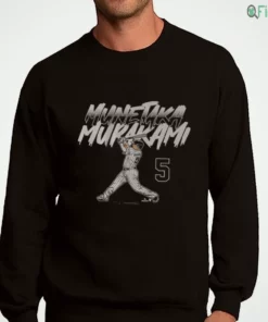 munetaka murakami slugger swing number t shirt 4
