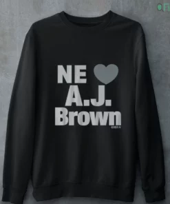 ne heart a.j. brown shirt 4