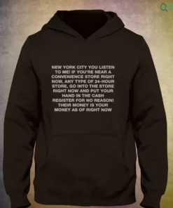 new york city you listen to me shirt 3